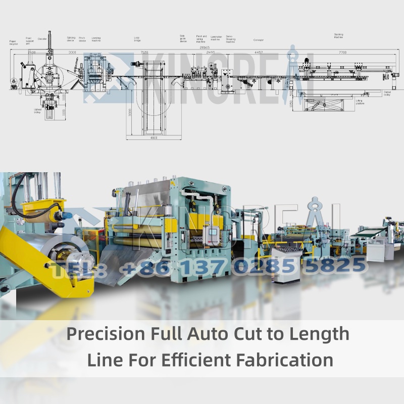 เส้นตัดความยาวอัตโนมัติเต็มรูปแบบที่แม่นยำเพื่อการผลิตที่มีประสิทธิภาพ