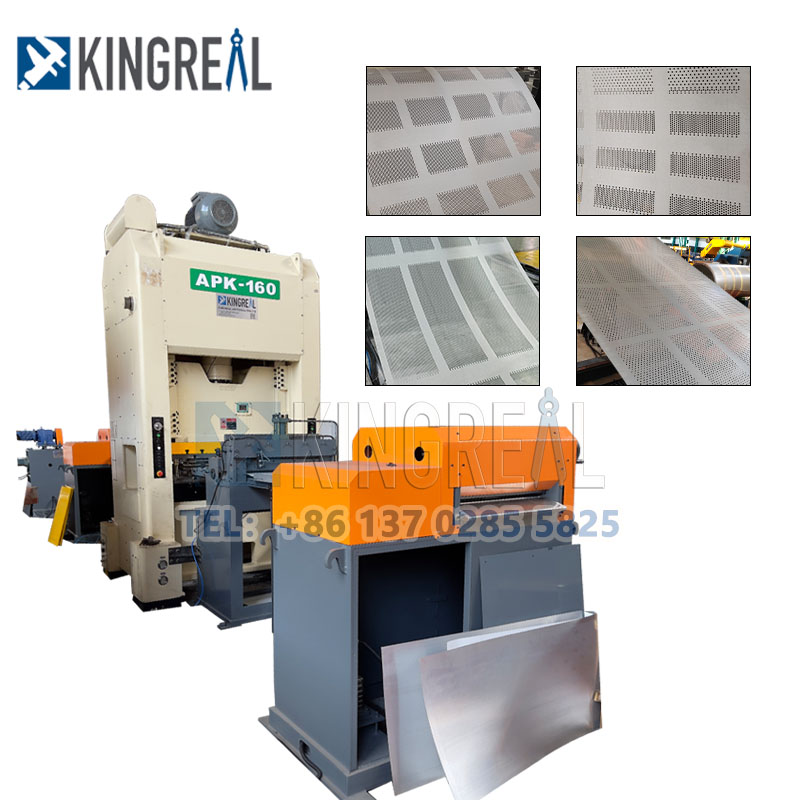 metal sheet perforation machine