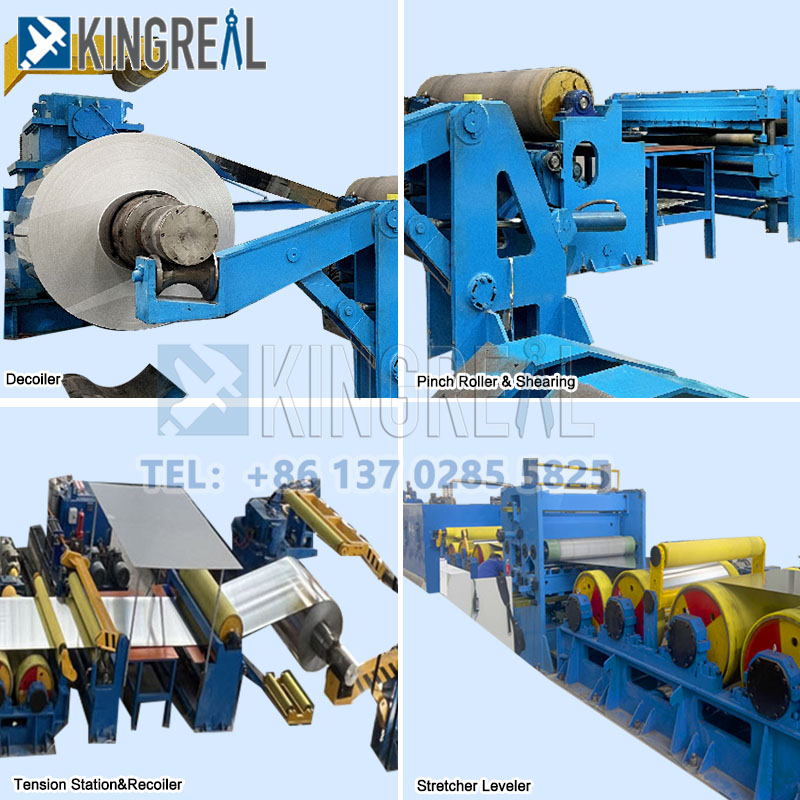 Stretch Levelling cut to length line