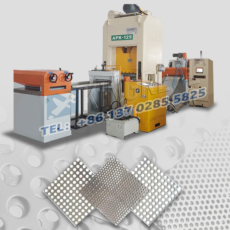 metal perforated making machine