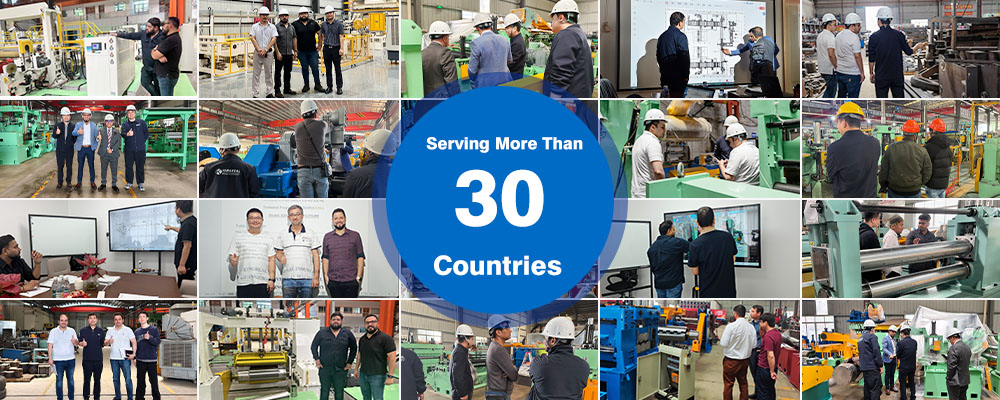 galvanized steel slitting machine