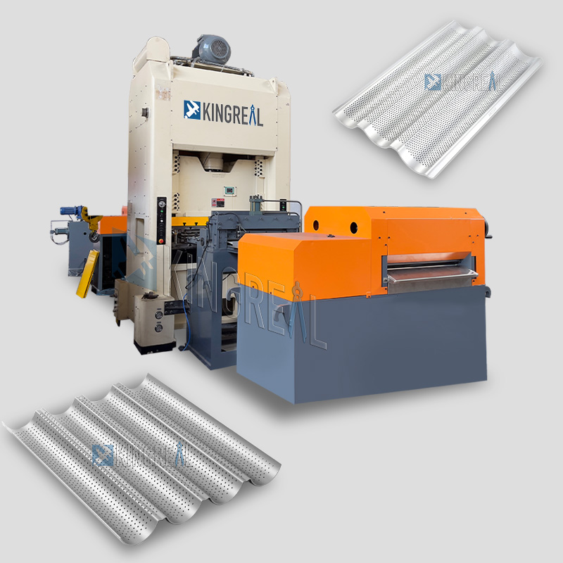 เครื่องทำบาแกตต์ถาดโลหะเจาะรู